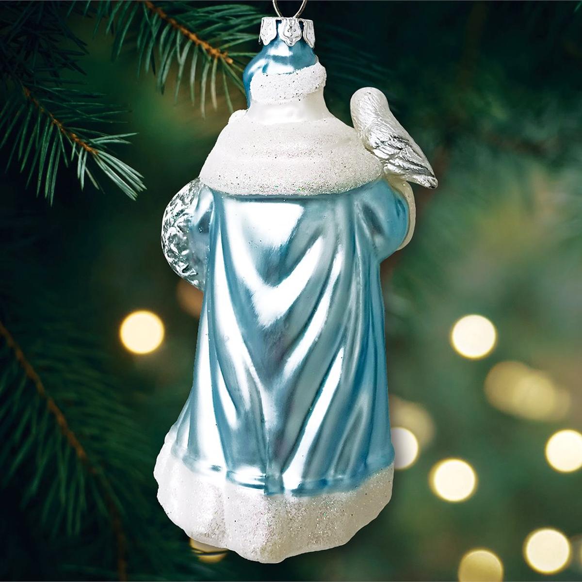 Shop For Arctic Whispers Santa Glass Ornament