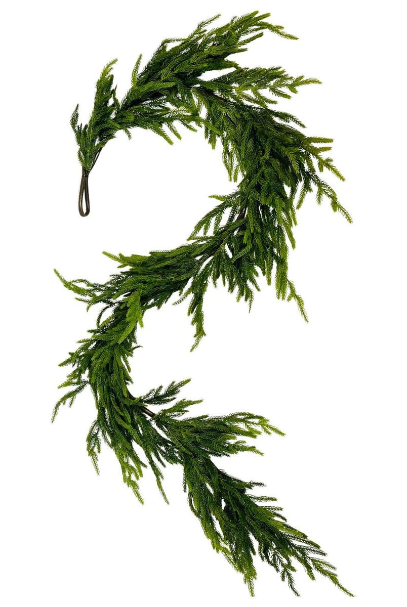 Shop For Artificial 6' Norfolk Pine Garland