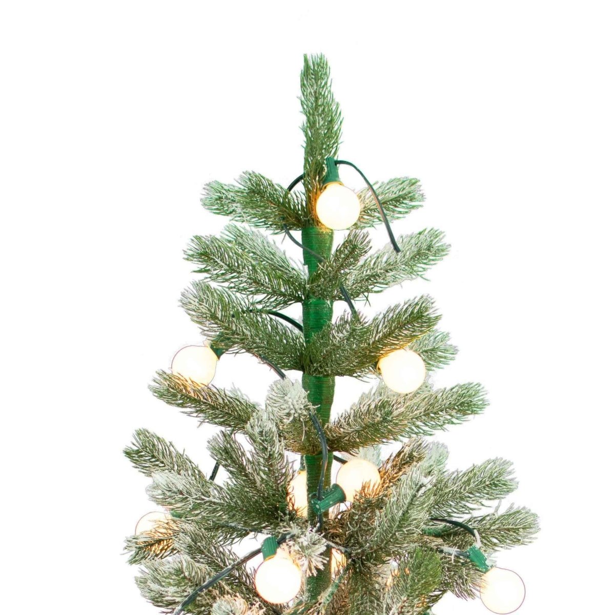Shop For Aspen Pine Flocked Christmas Tree