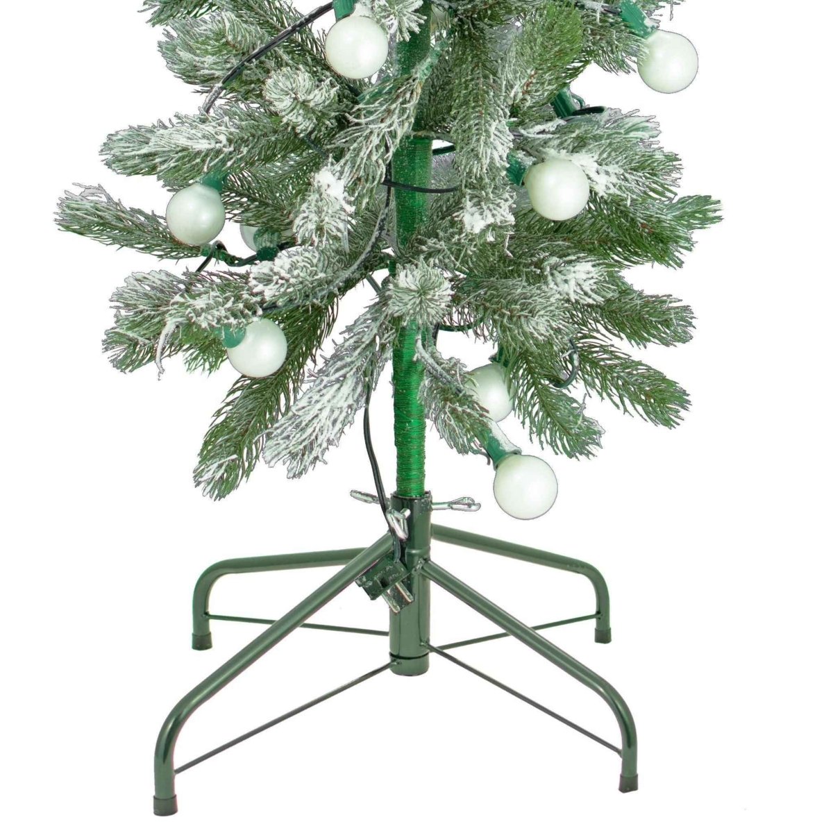 Shop For Aspen Pine Flocked Christmas Tree