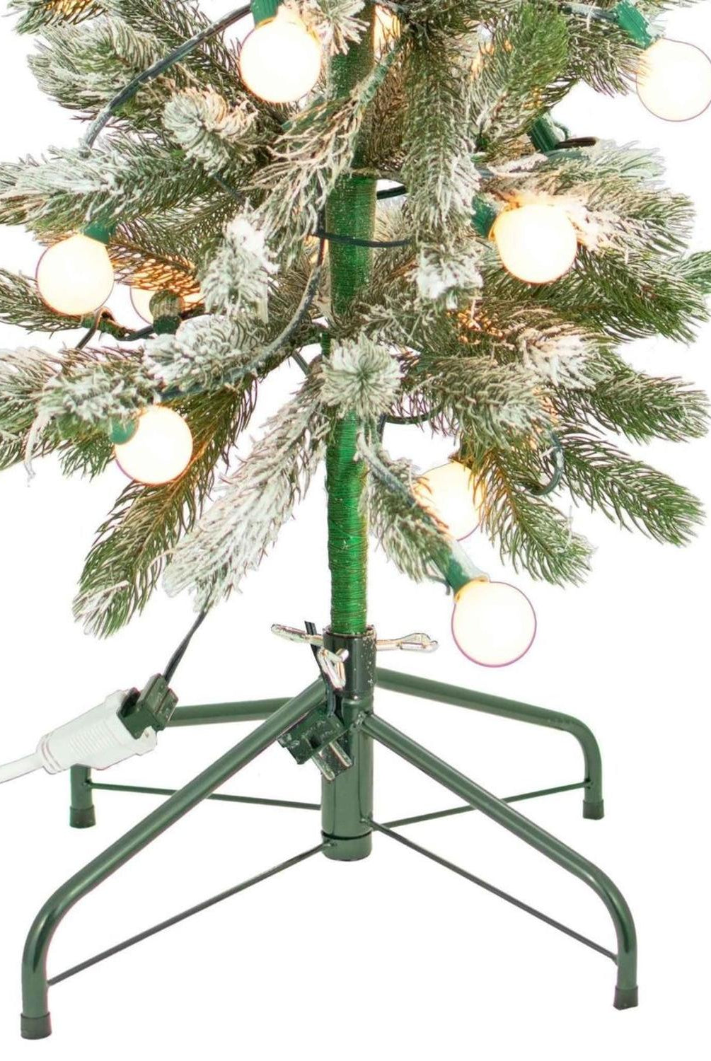 Shop For Aspen Pine Flocked Christmas Tree
