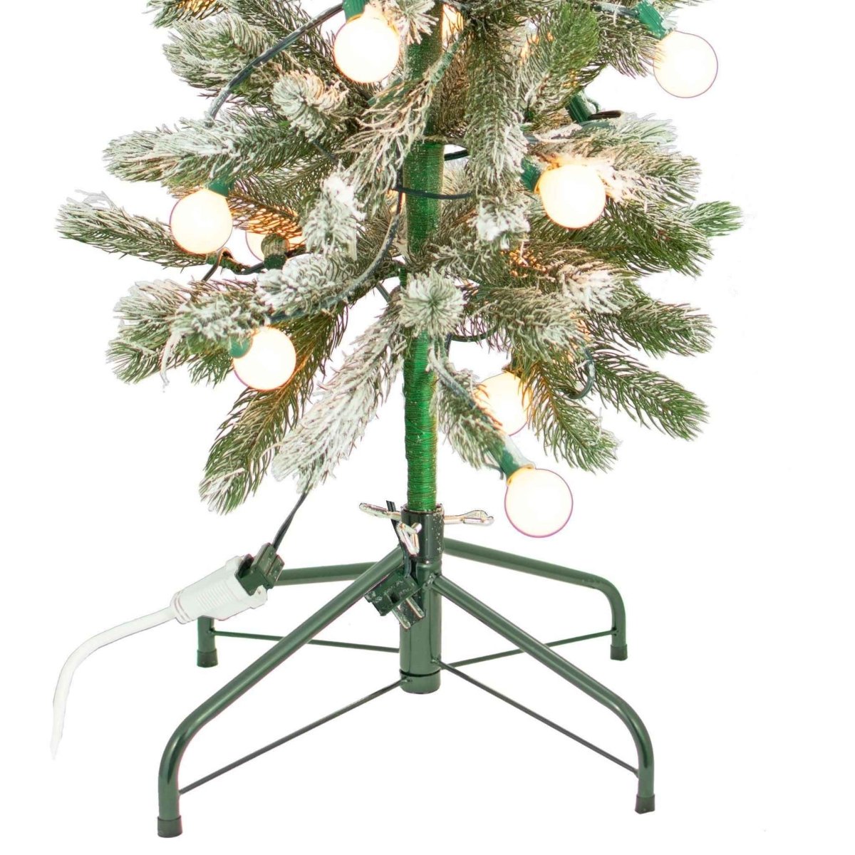 Shop For Aspen Pine Flocked Christmas Tree