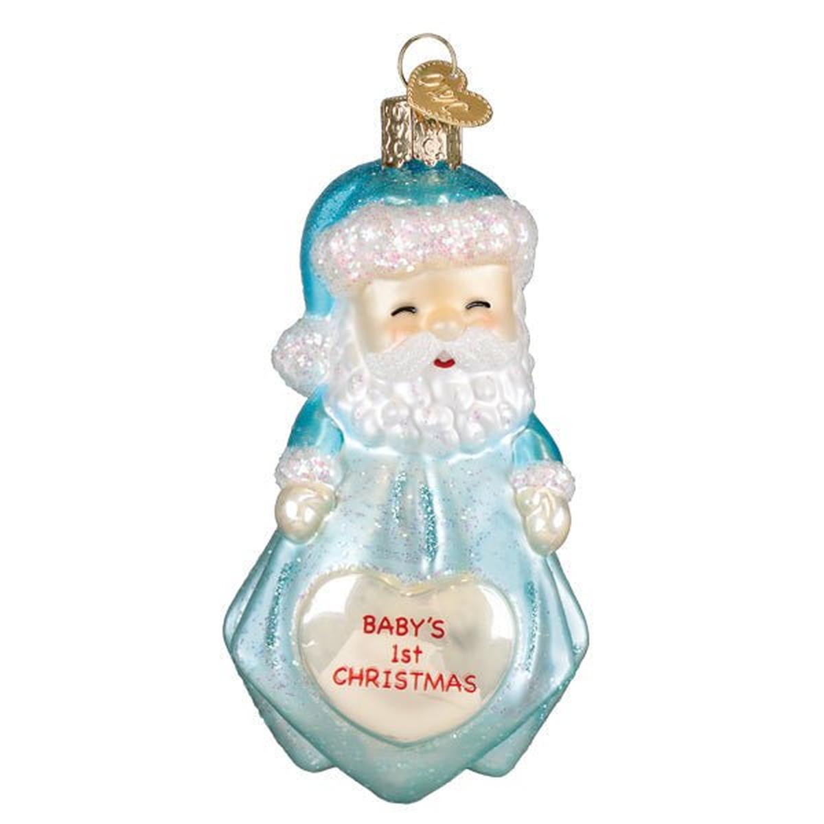 Shop For Baby Boys 1st Santa Lovey Ornament