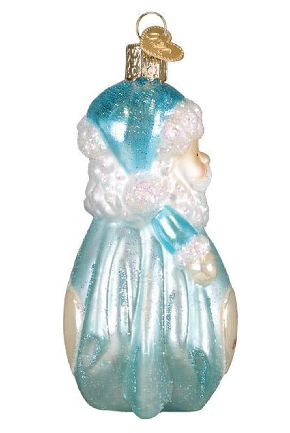 Baby Boys 1st Santa Lovey Ornament