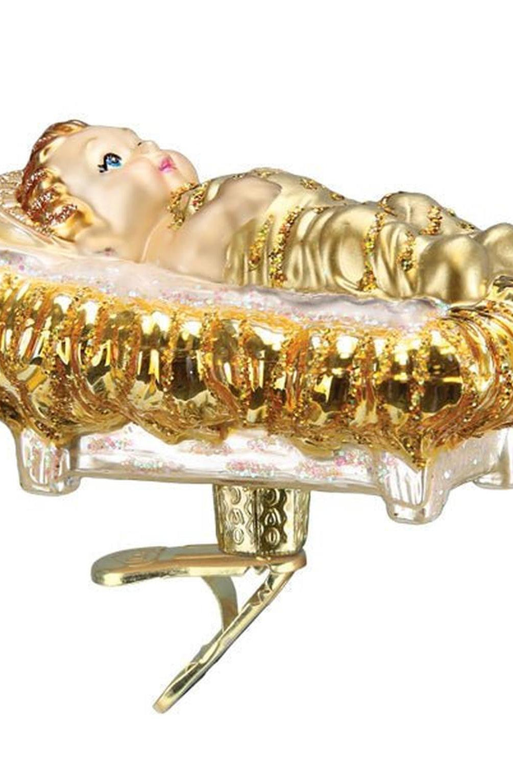 Baby Jesus In Manger Ornament
