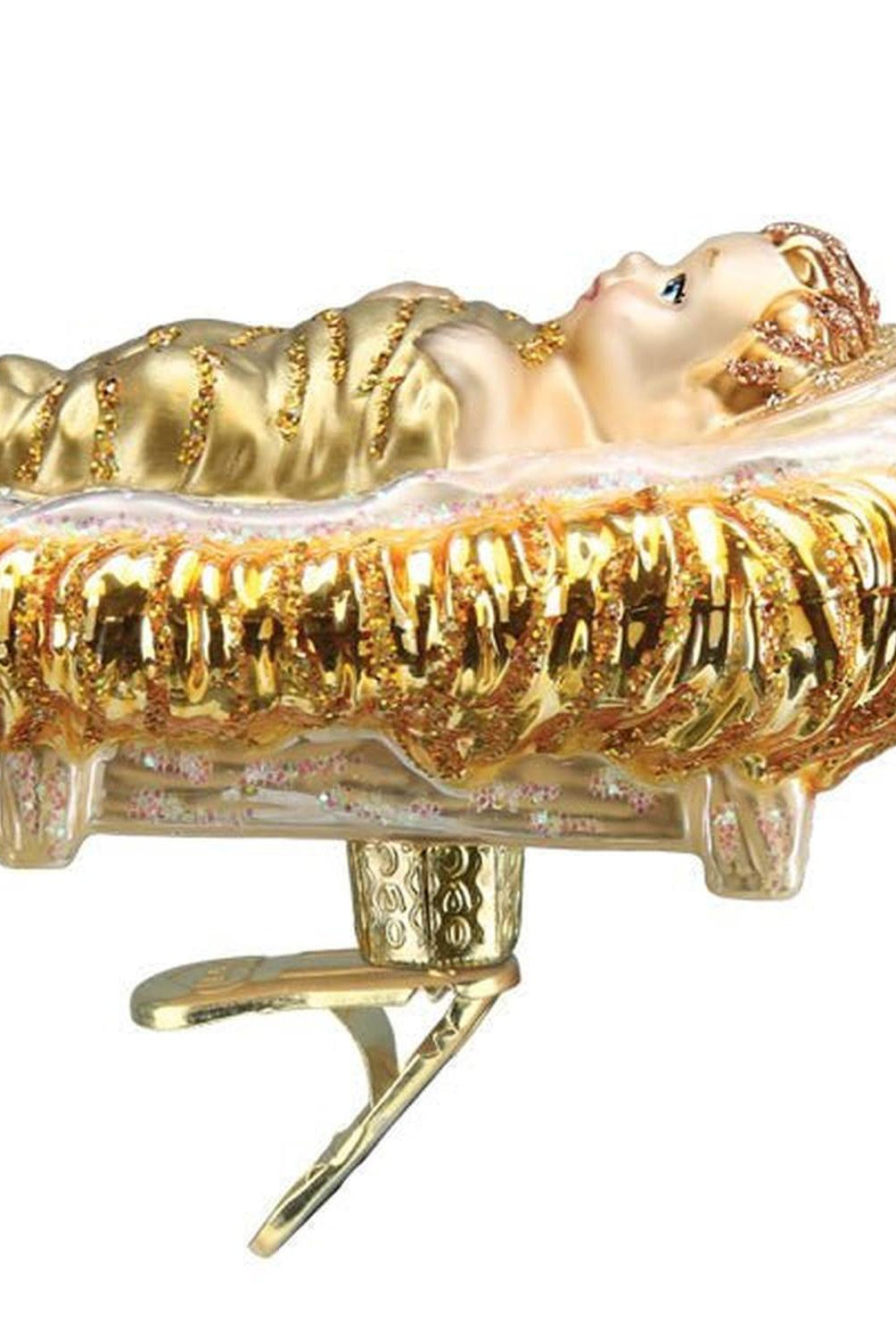 Baby Jesus In Manger Ornament