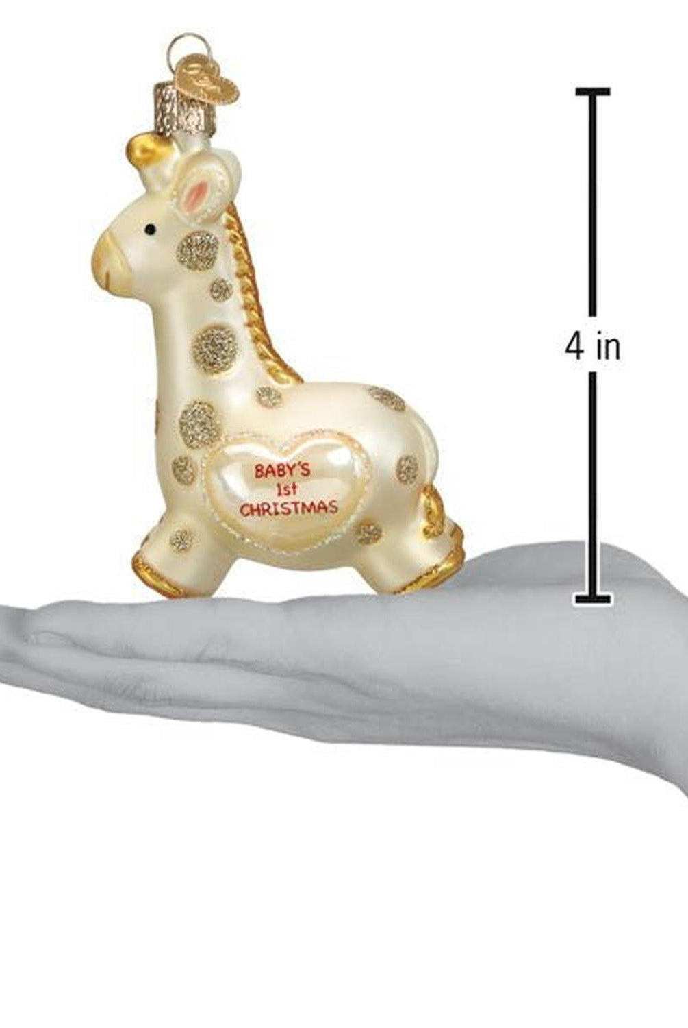 Baby's First Christmas Giraffe Ornament