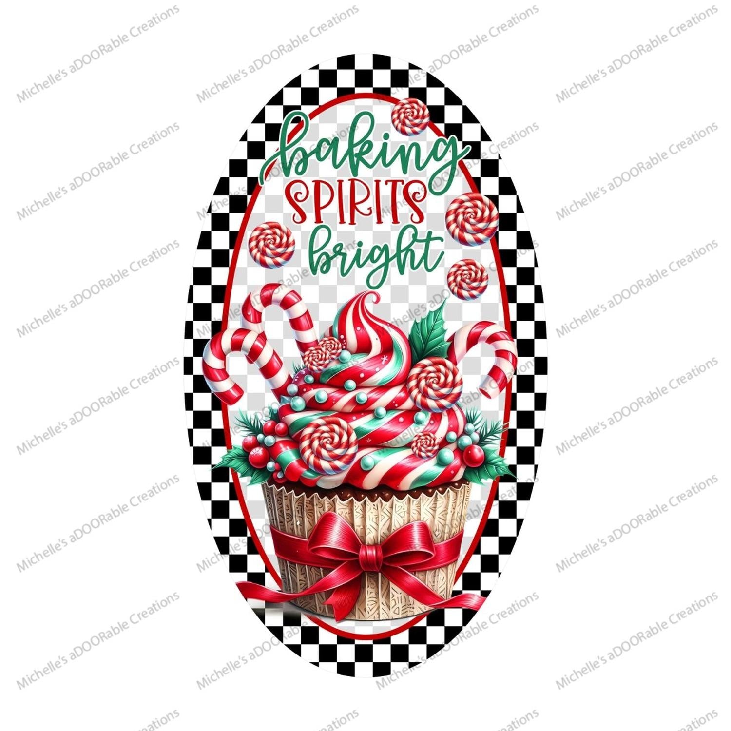 Shop For Baking Spirits Bright Christmas Sign