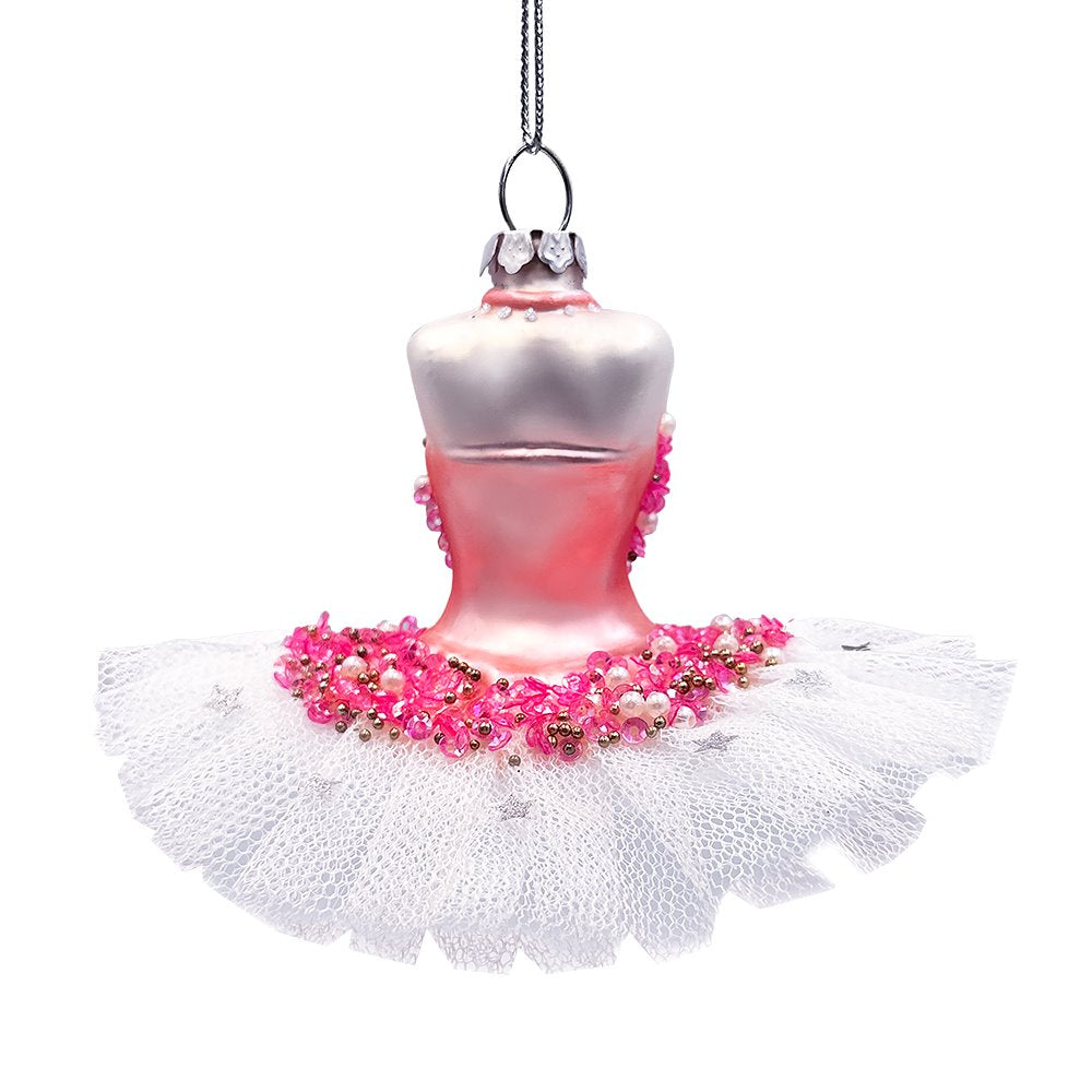 Shop For Ballerina Dress Glass Ornament