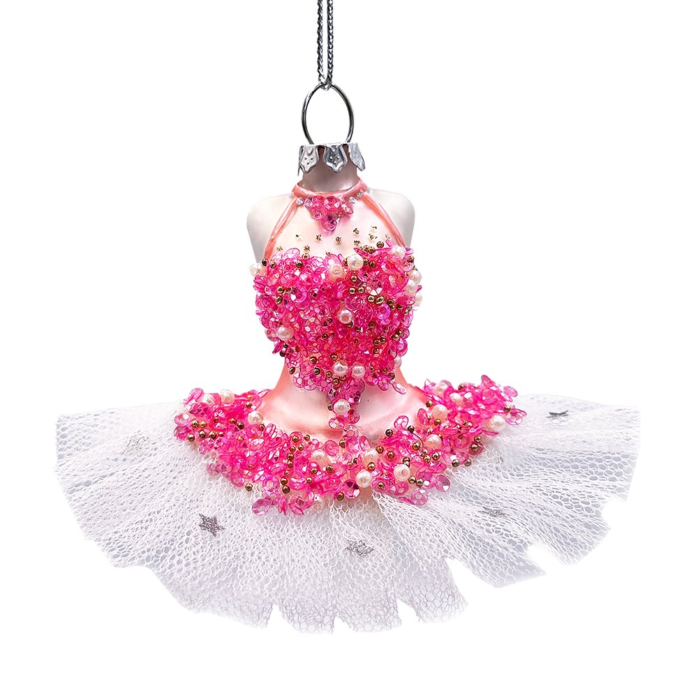 Shop For Ballerina Dress Glass Ornament