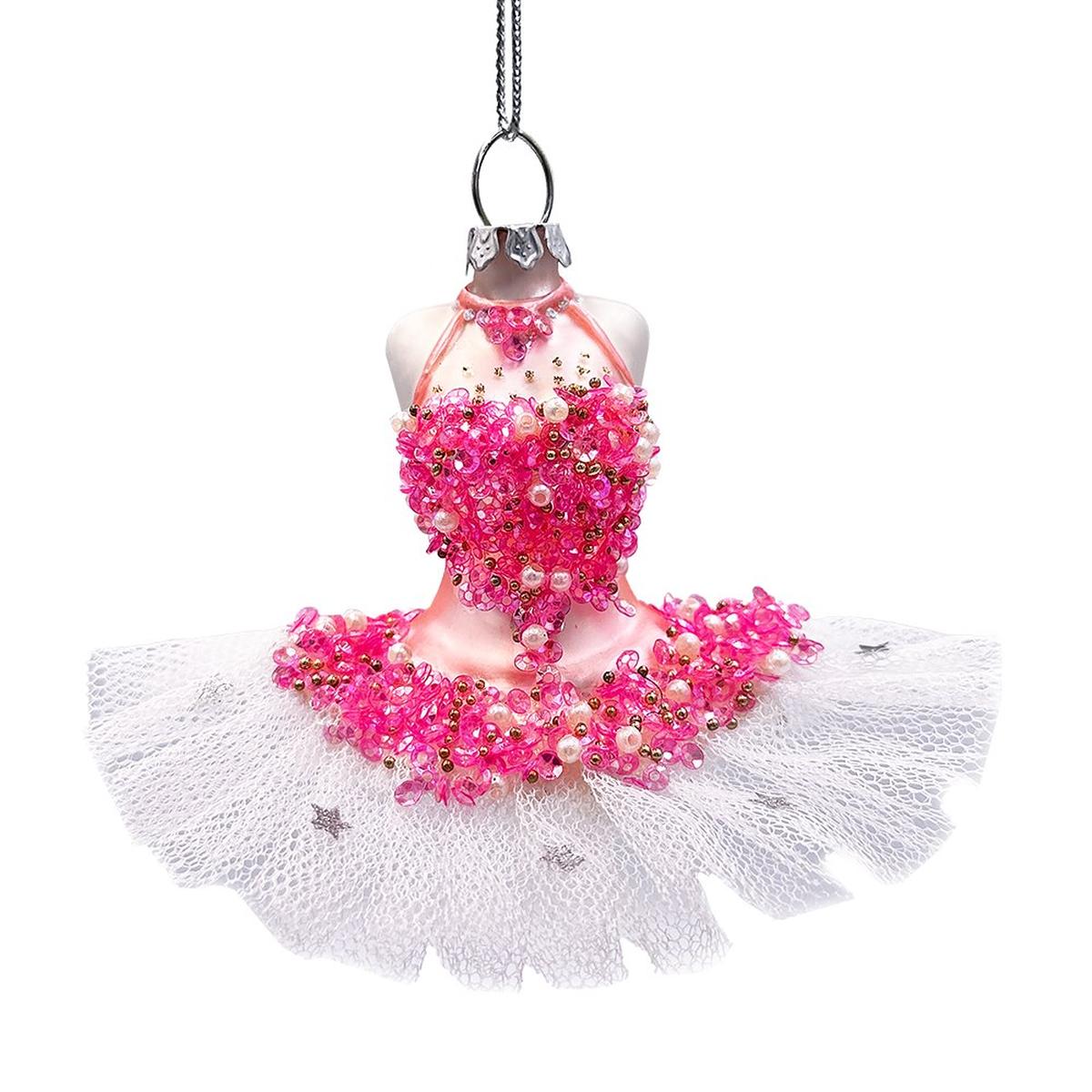 Shop For Ballerina Dress Glass Ornament