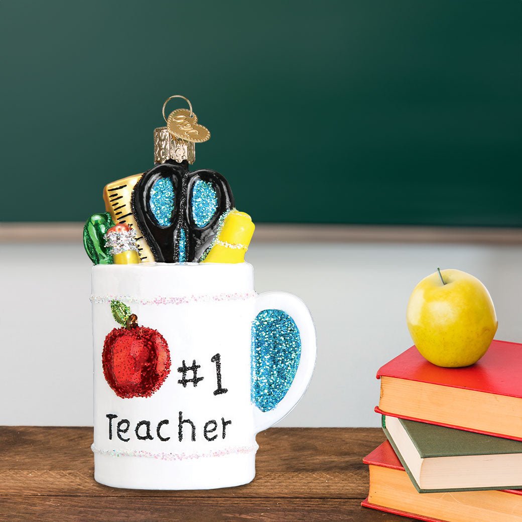 Shop For Best Teacher Mug Ornament