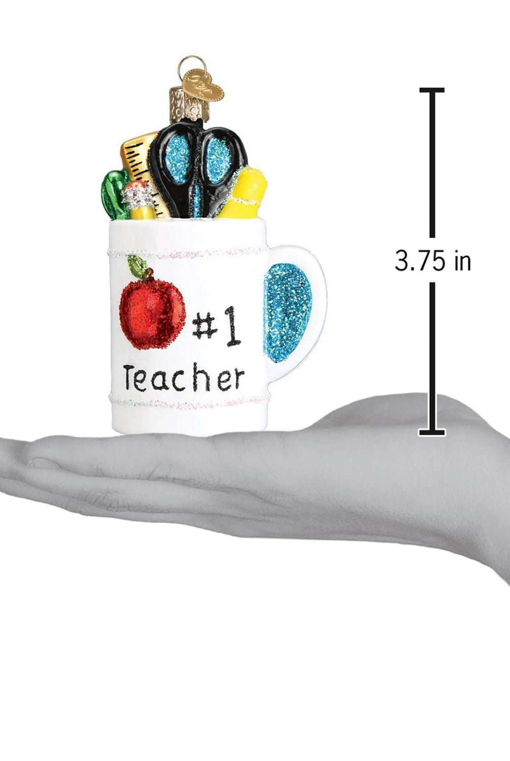 Best Teacher Mug Ornament