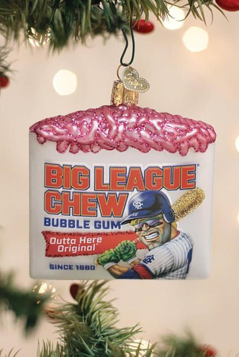 Big League Chew Ornament