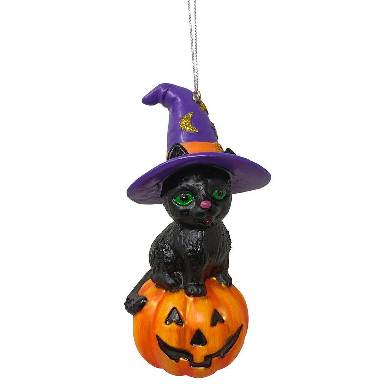 Shop For Black Cat Spooky Glass Christmas