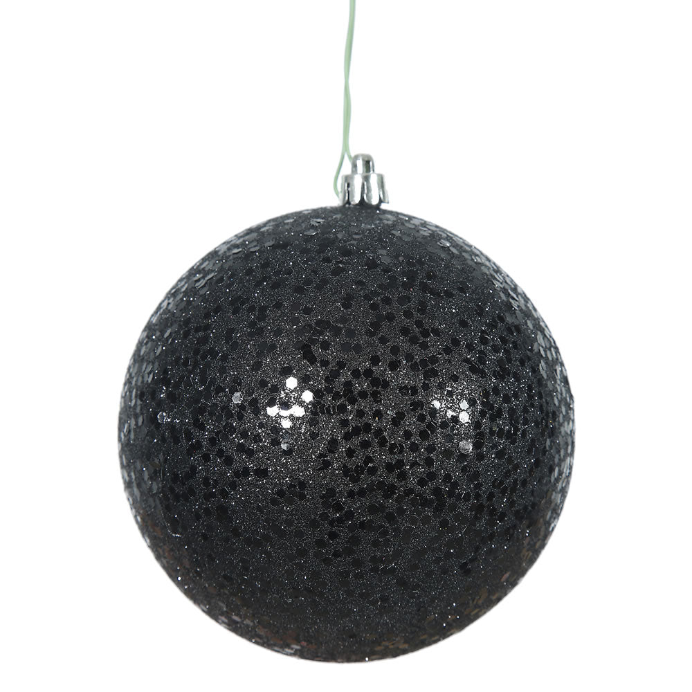 Shop For Black Christmas Ball Ornament Assortments (Set of 20)
