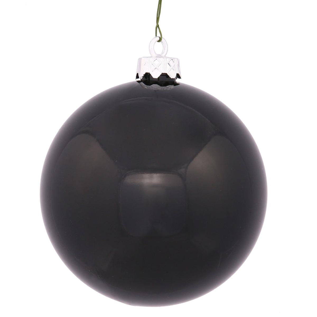 Shop For Black Christmas Ball Ornament Assortments (Set of 20)