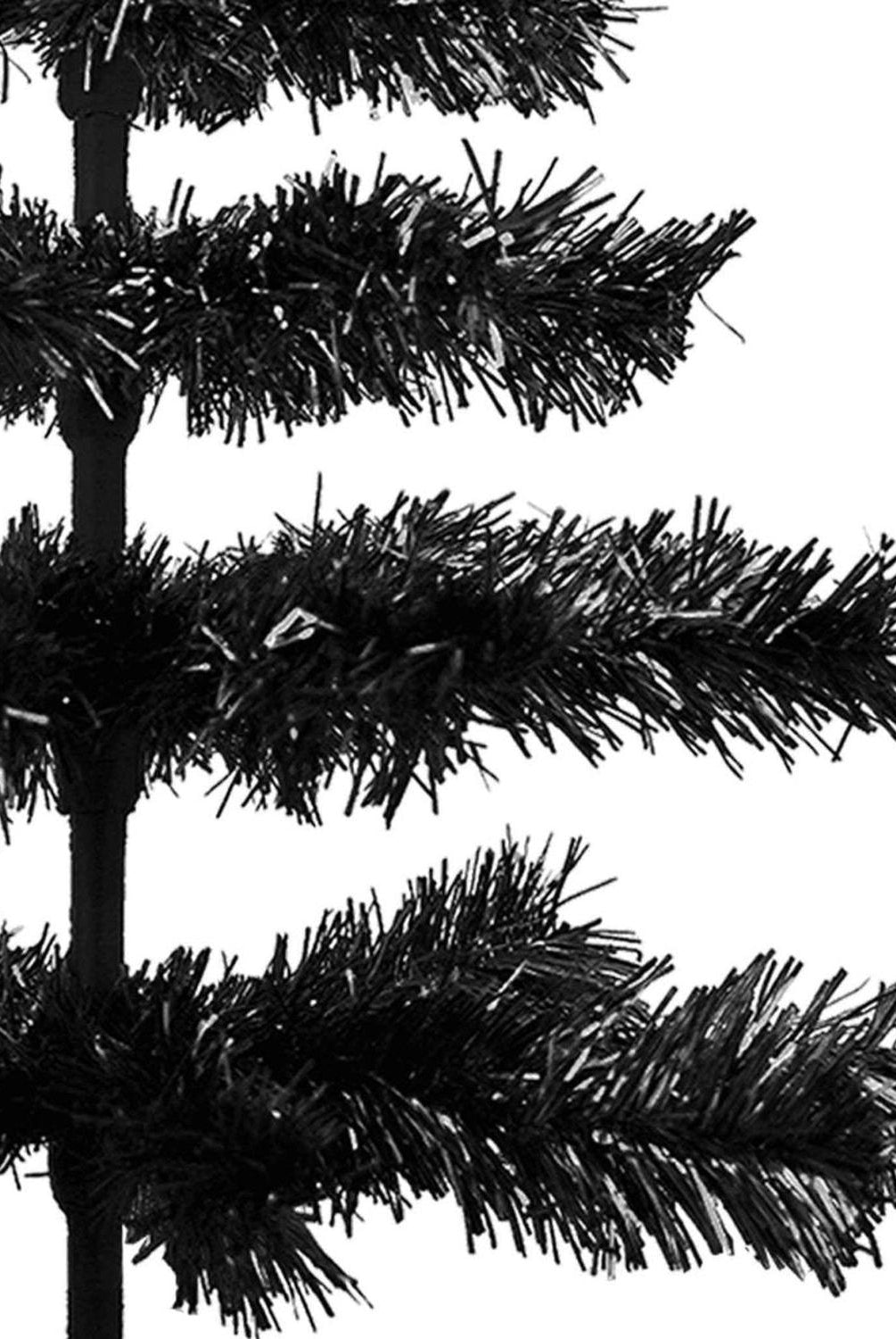 Shop For Black Tinsel Christmas Tree