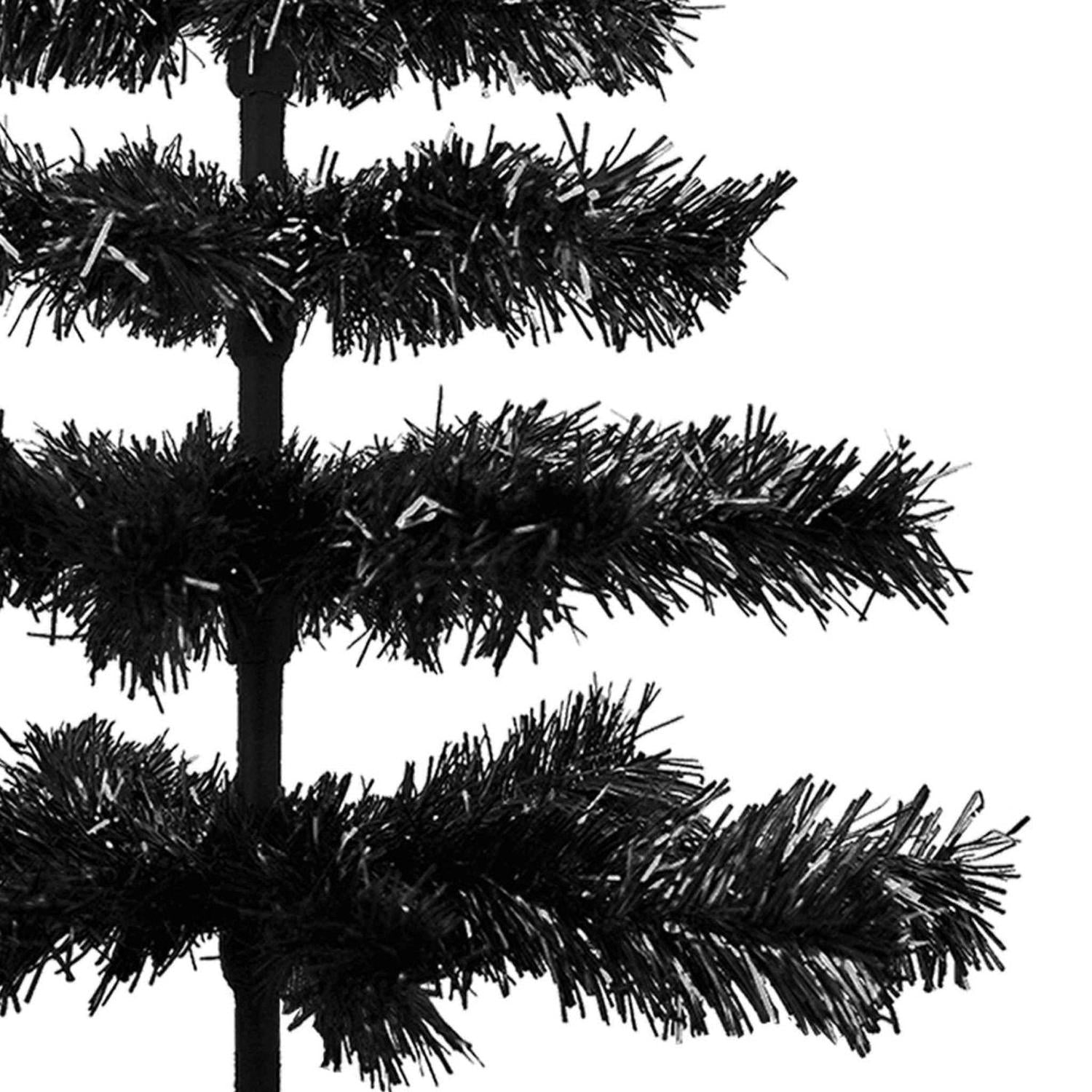 Shop For Black Tinsel Christmas Tree