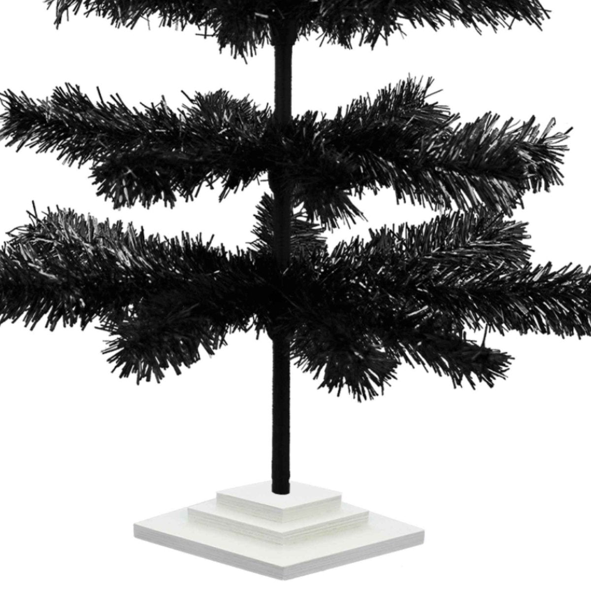 Shop For Black Tinsel Christmas Tree