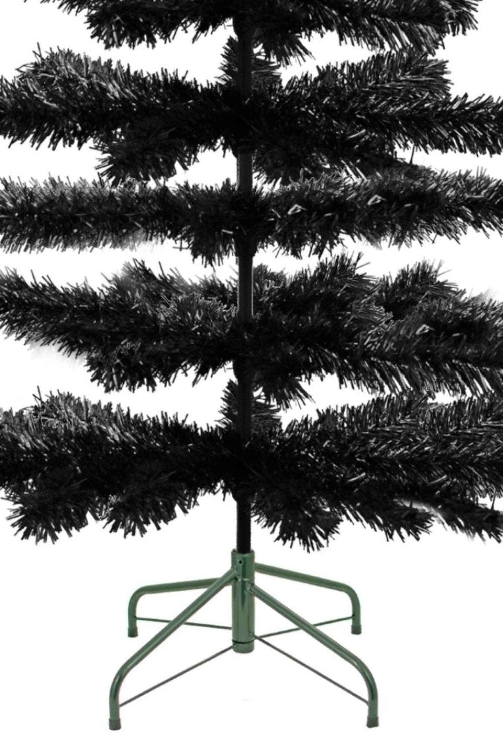 Shop For Black Tinsel Christmas Tree