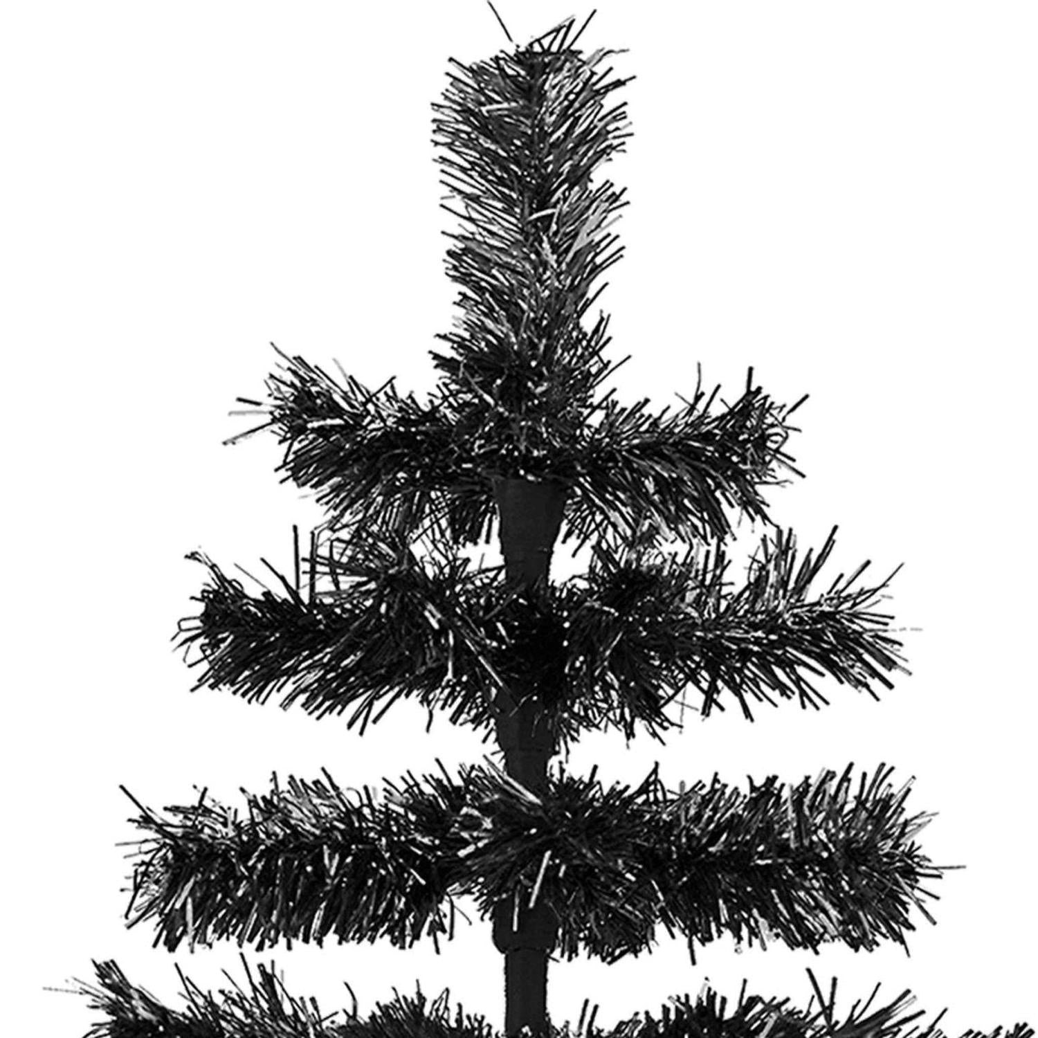 Shop For Black Tinsel Christmas Tree