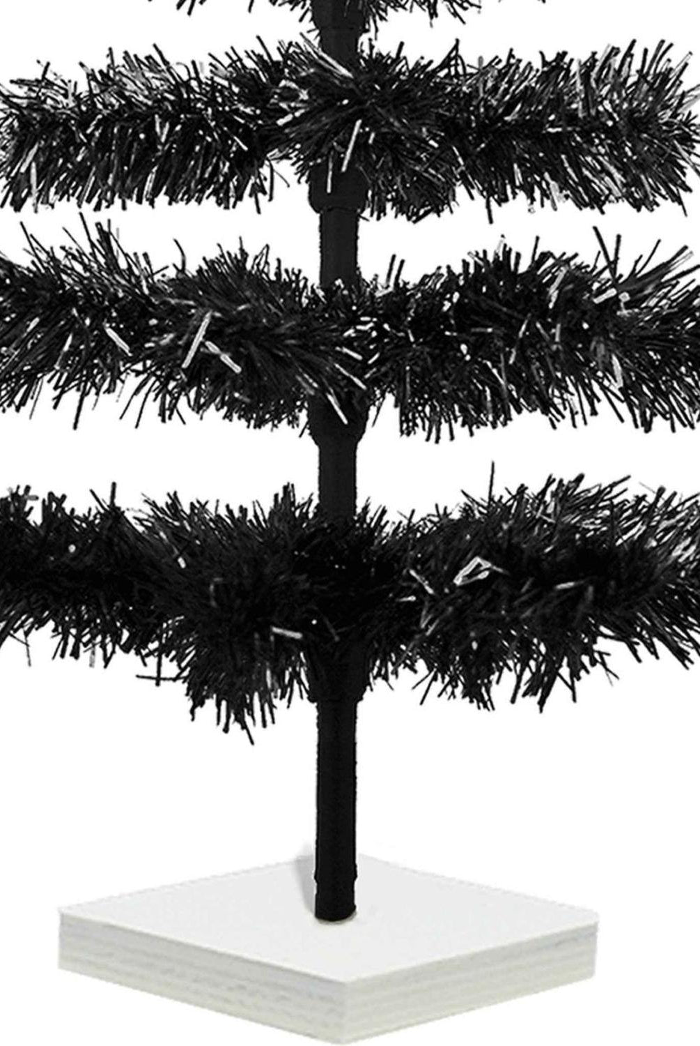 Shop For Black Tinsel Christmas Tree
