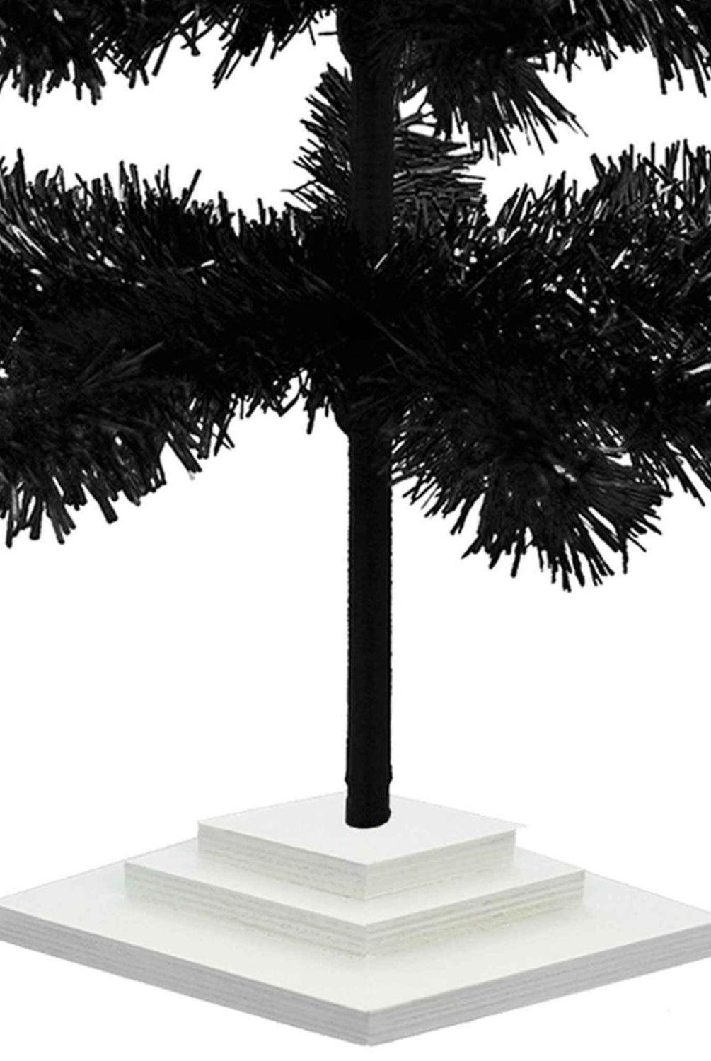 Shop For Black Tinsel Christmas Tree