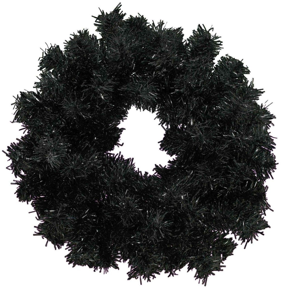 Shop For Black Tinsel Christmas Wreaths