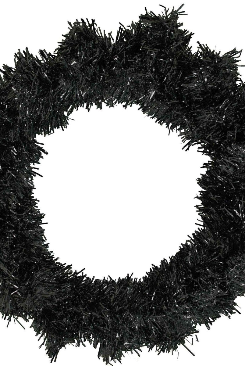 Shop For Black Tinsel Christmas Wreaths