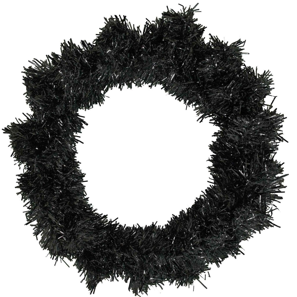 Shop For Black Tinsel Christmas Wreaths