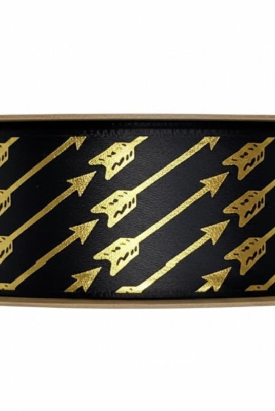 Shop For Blazing Arrows Homecoming Ribbon: (Black/Gold), Size 9