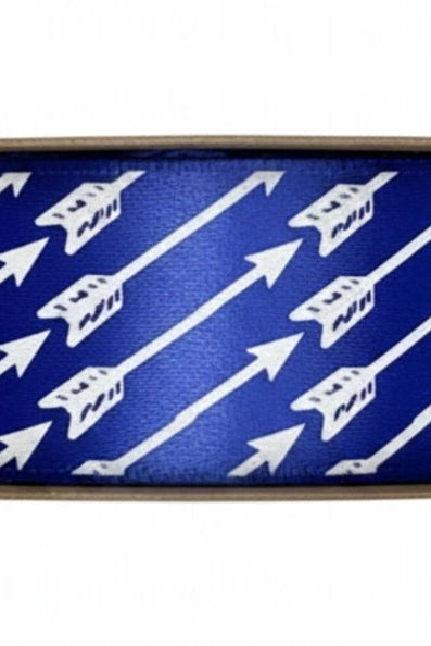 Shop For Blazing Arrows Homecoming Ribbon: (Royal/White), Size 9