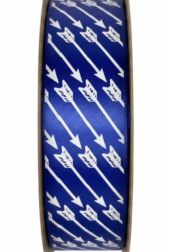 Shop For Blazing Arrows Homecoming Ribbon: (Royal/White), Size 9