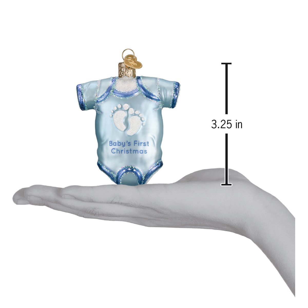 Shop For Blue Baby Onesie Ornament