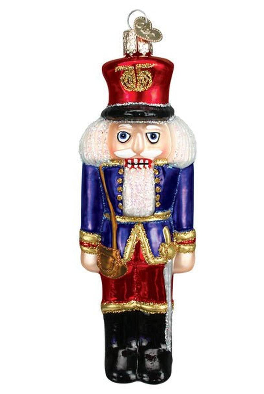 Blue Coat Soldier Nutcracker Ornament