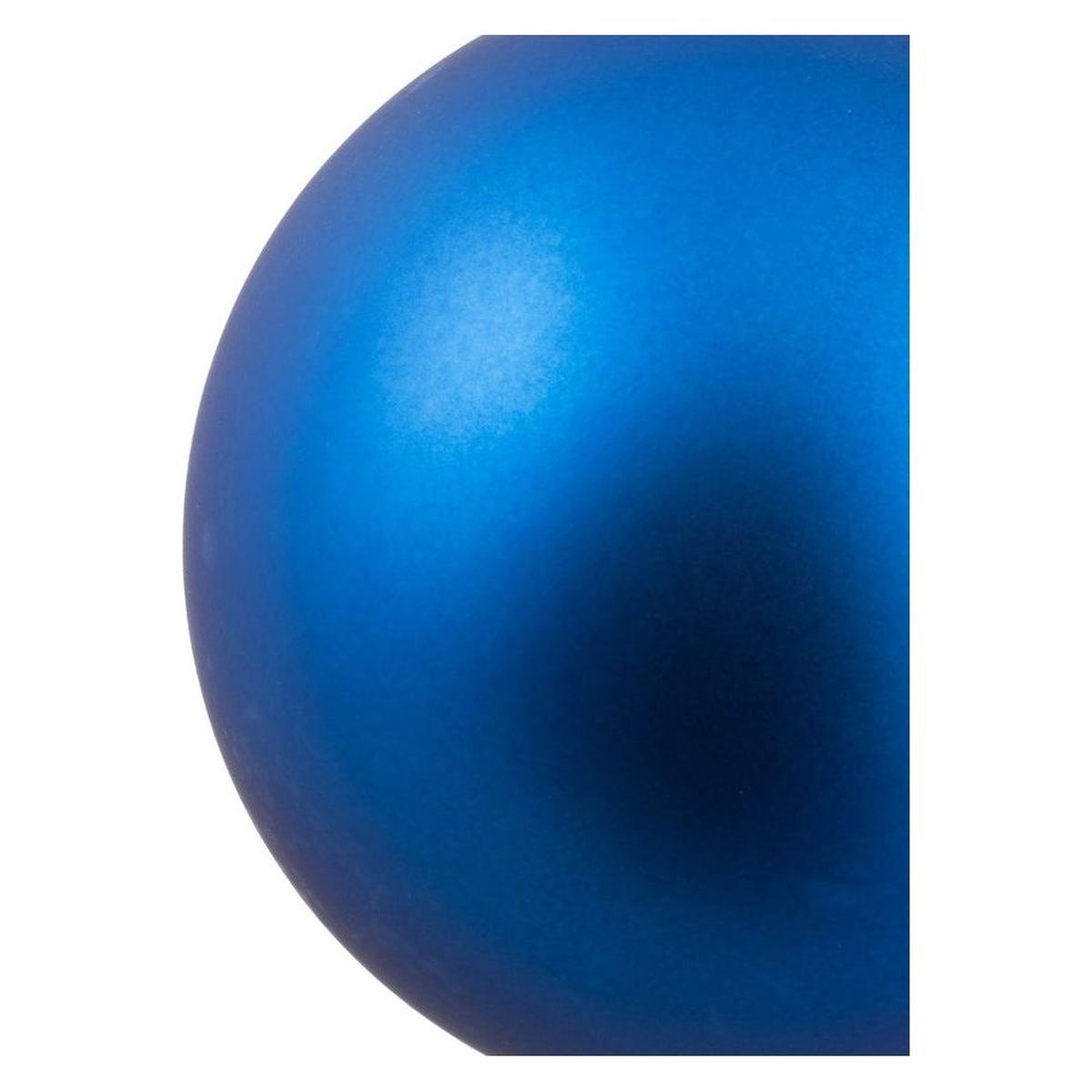 Shop For Blue Matte Ball Christmas Tree Ornament (6 pack)