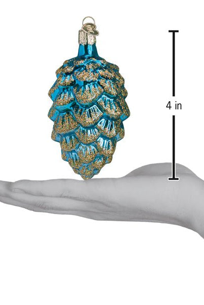 Shop For Blue Ponderosa Pine Cone Ornament