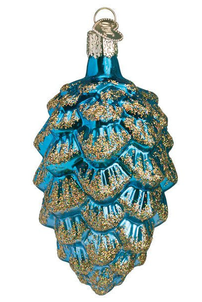 Shop For Blue Ponderosa Pine Cone Ornament