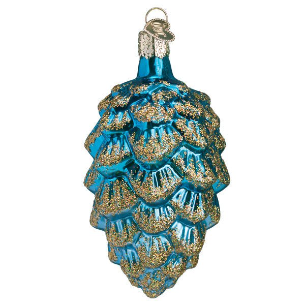 Shop For Blue Ponderosa Pine Cone Ornament