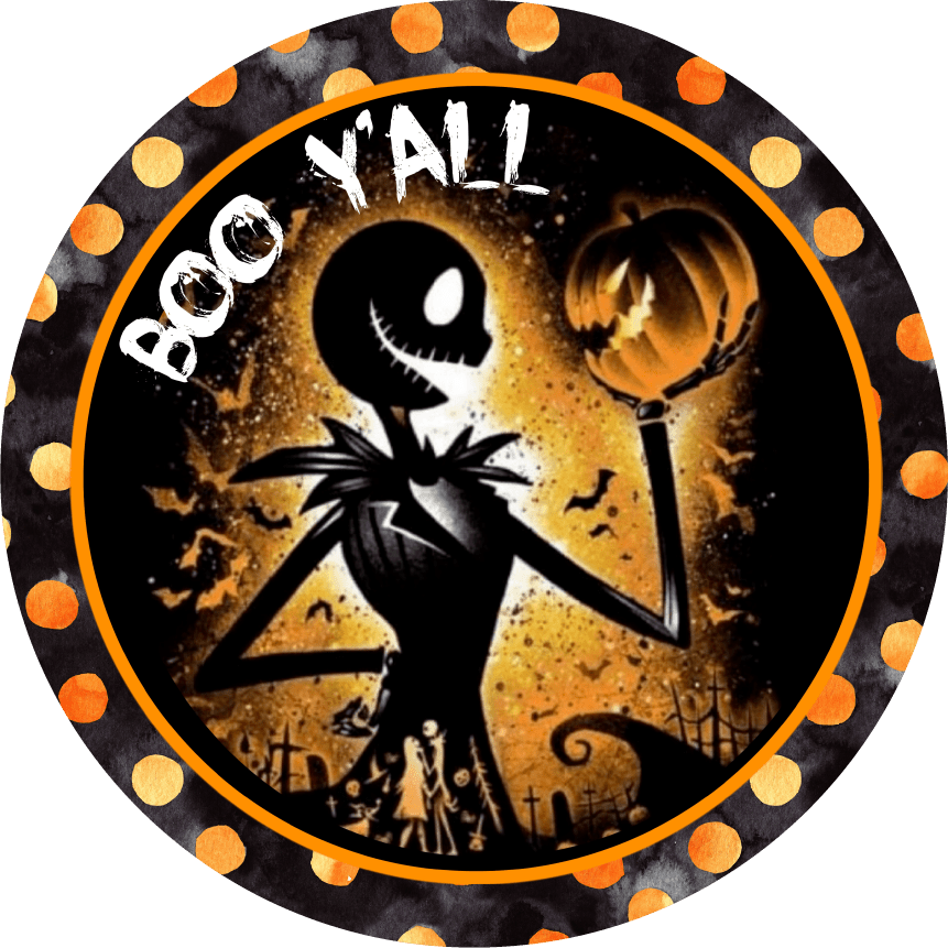 Shop For Boo Yall Skeleton Halloween Sign
