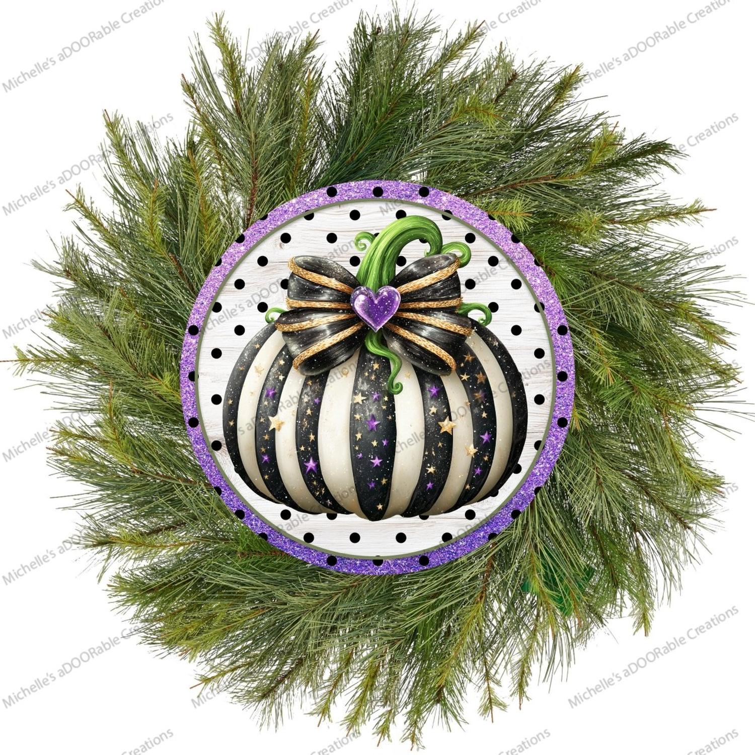 Shop For Bougee Pumpkin Purple Black Sign