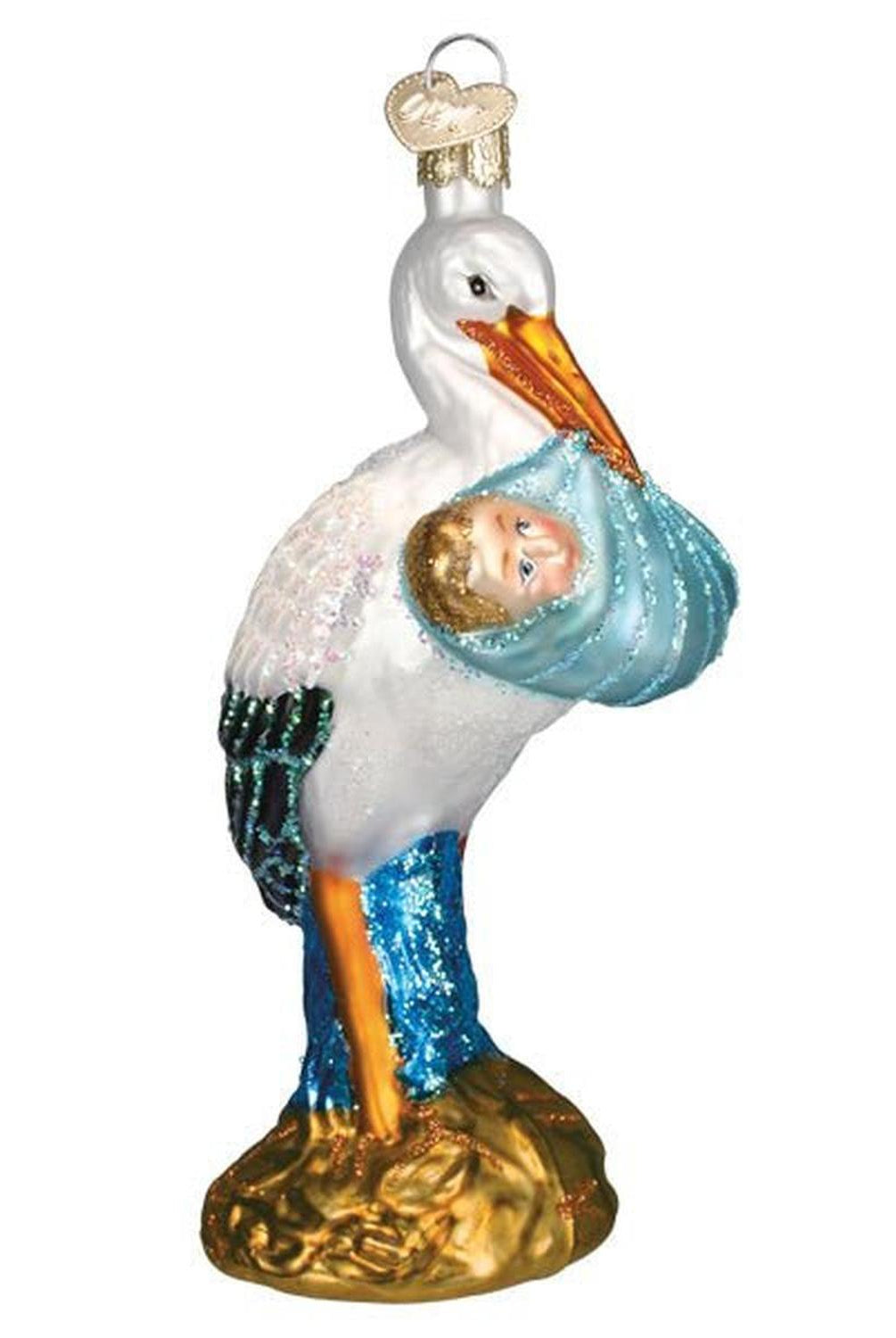 Boy Bundle Of Joy Ornament