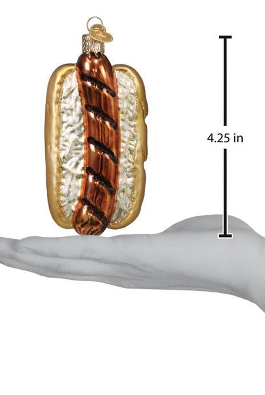 Bratwurst Sandwich Ornament