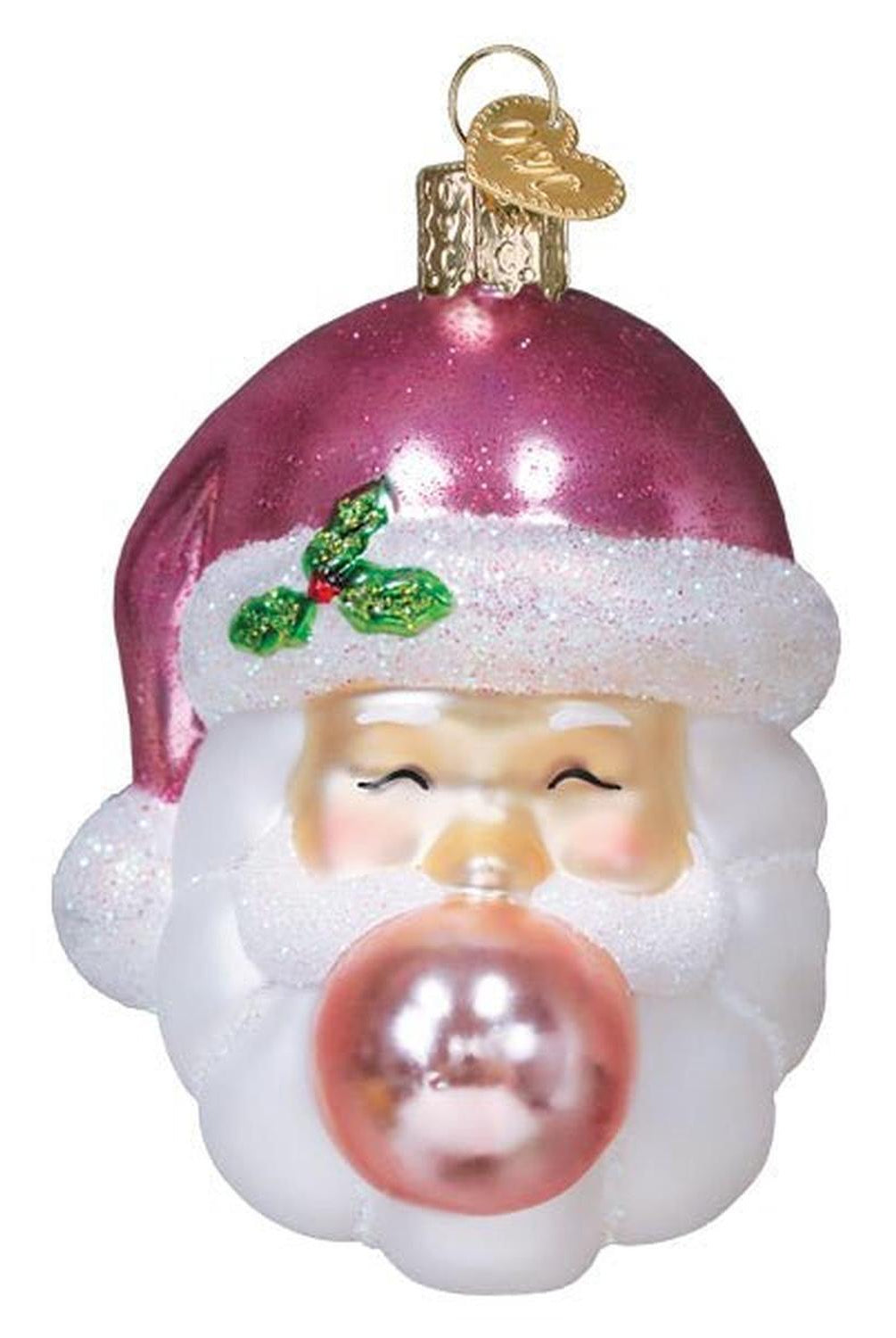 Bubblegum Papa Noel Ornament