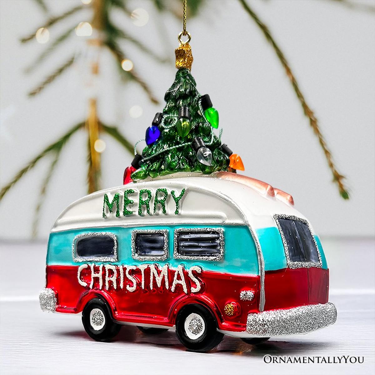 Shop For Camping RV Glass Ornament