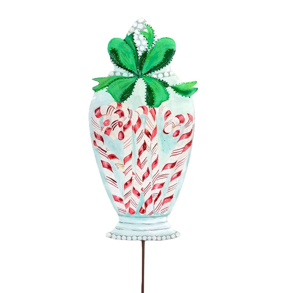 Shop For Candy Cane Apothecary Jar (Yard Stake/Easel)