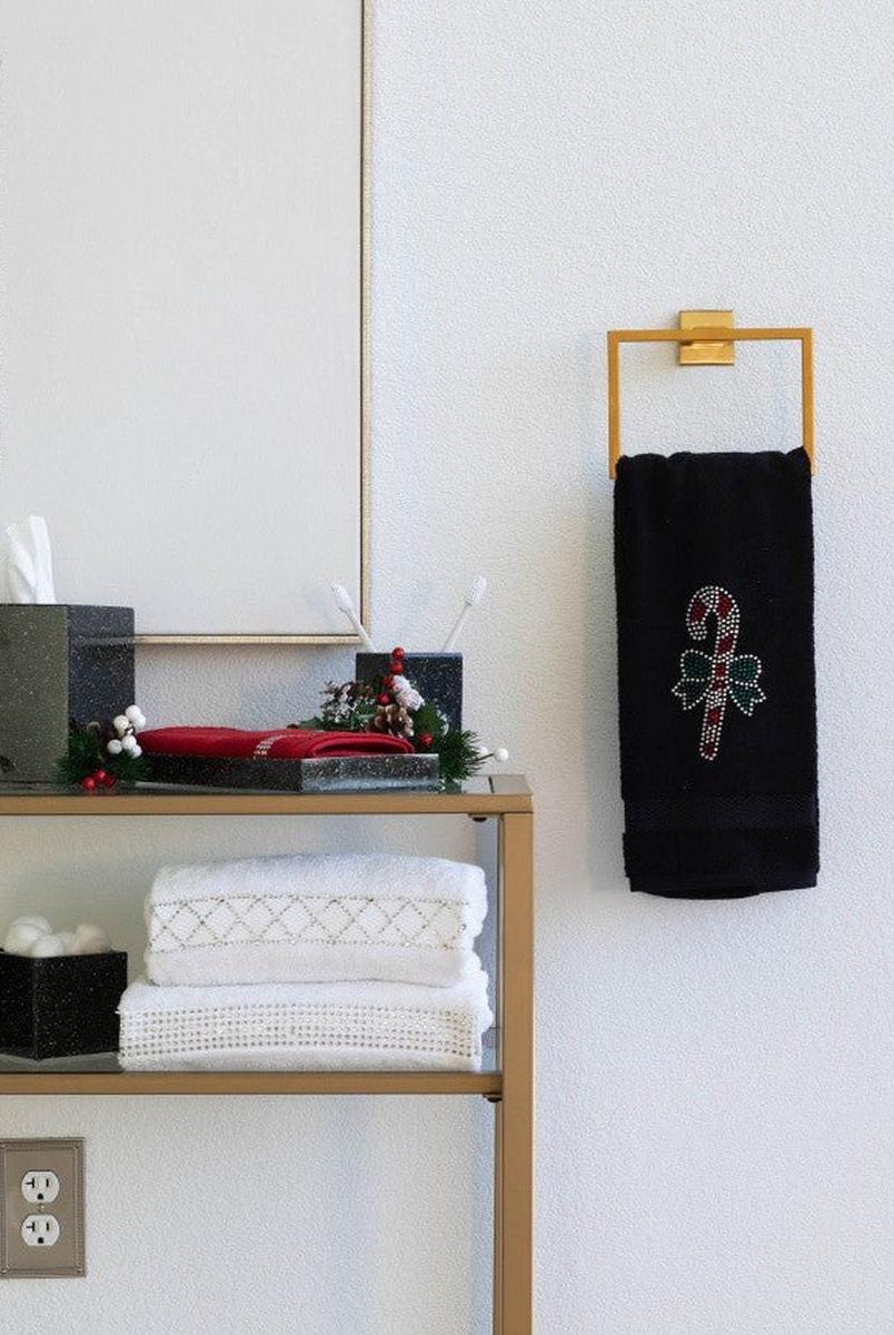 Shop For Candy Cane Hand Towel