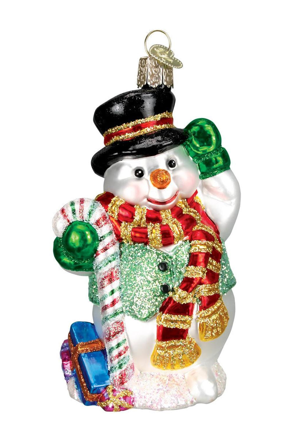 Candy Cane Snowman