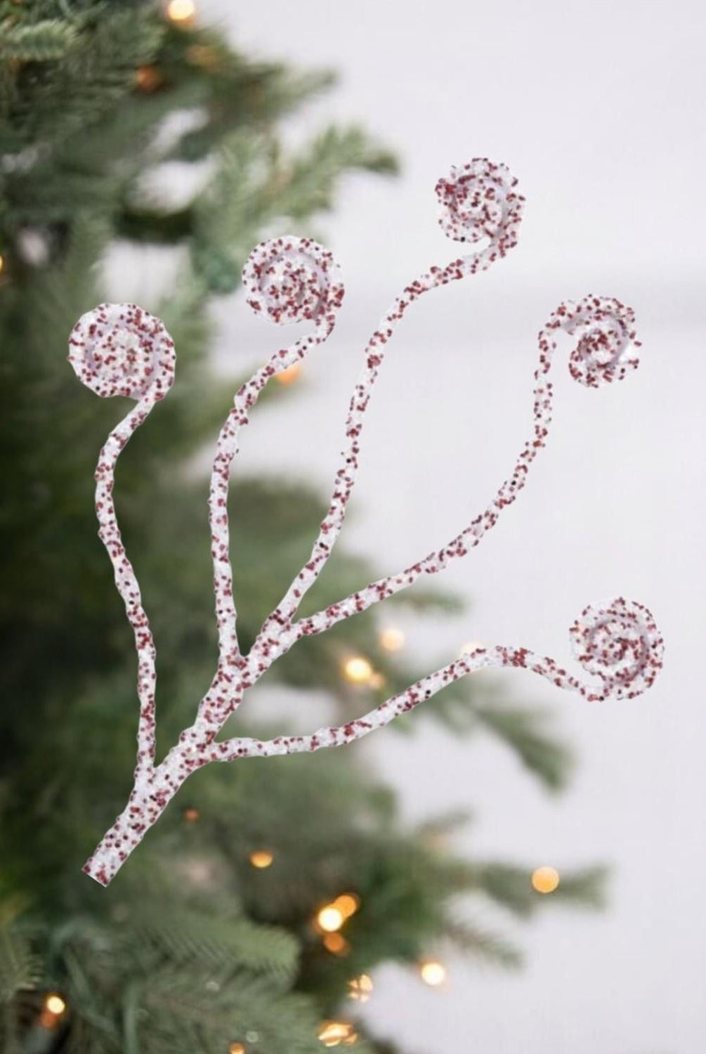 Candy Swirls Spray: Red/White